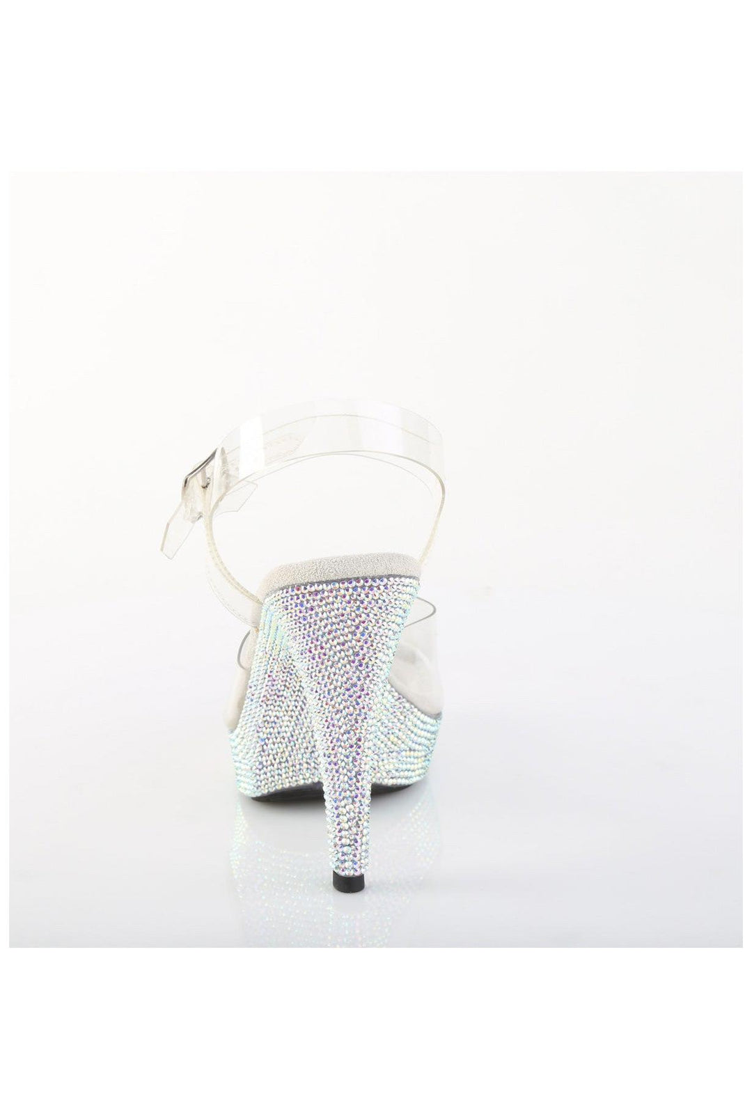 Fabulicious  COCKTAIL-508DM Sandal in Clear Vinyl