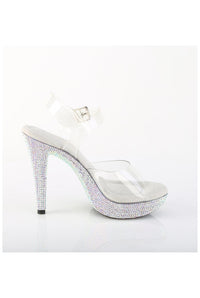 Fabulicious  COCKTAIL-508DM Sandal in Clear Vinyl