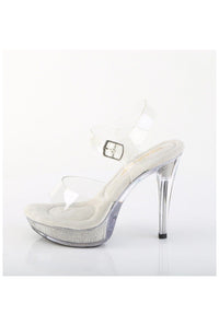 Fabulicious  COCKTAIL-508SRSI Sandal in Clear Vinyl