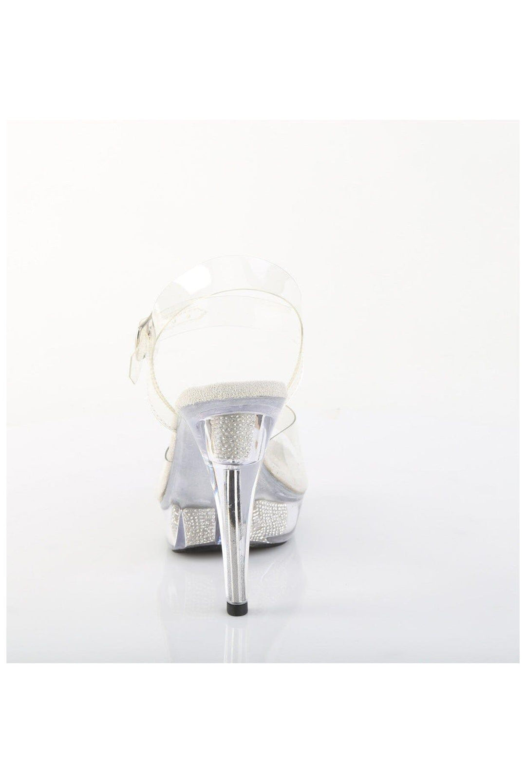 Fabulicious  COCKTAIL-508SRSI Sandal in Clear Vinyl