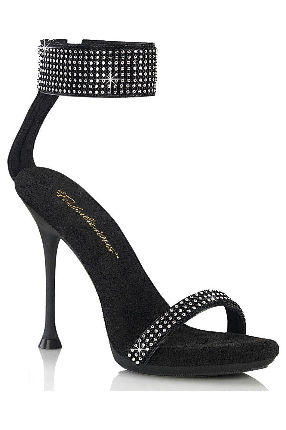 Fabulicious Black Sandals Platform Stripper Shoes | Buy at Sexyshoes.com