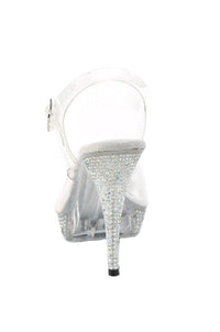 Fabulicious  ELEGANT-408ABRS Sandal in Clear Vinyl
