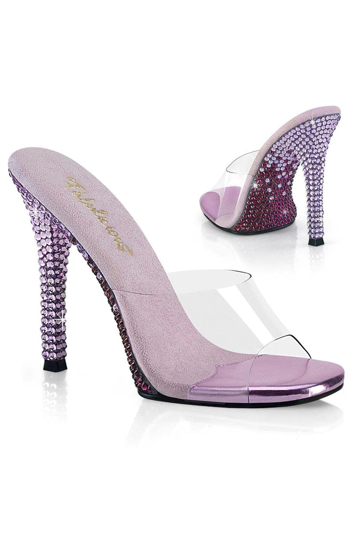 Fabulicious Clear Slides Platform Stripper Shoes | Buy at Sexyshoes.com