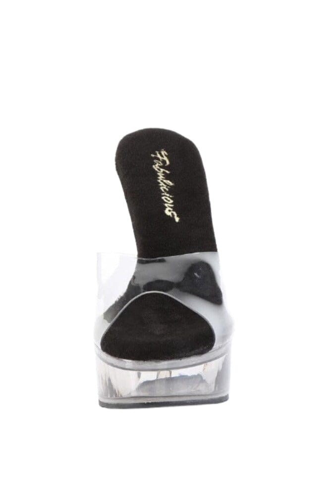 Fabulicious  MARTINI-501 Slide in Clear Vinyl