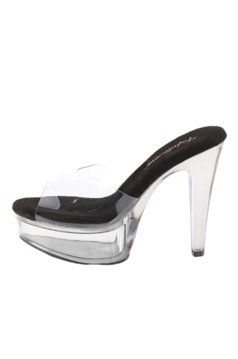 Fabulicious  MARTINI-501 Slide in Clear Vinyl