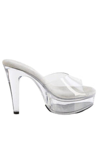 Fabulicious  MARTINI-501 Slide in Clear Vinyl