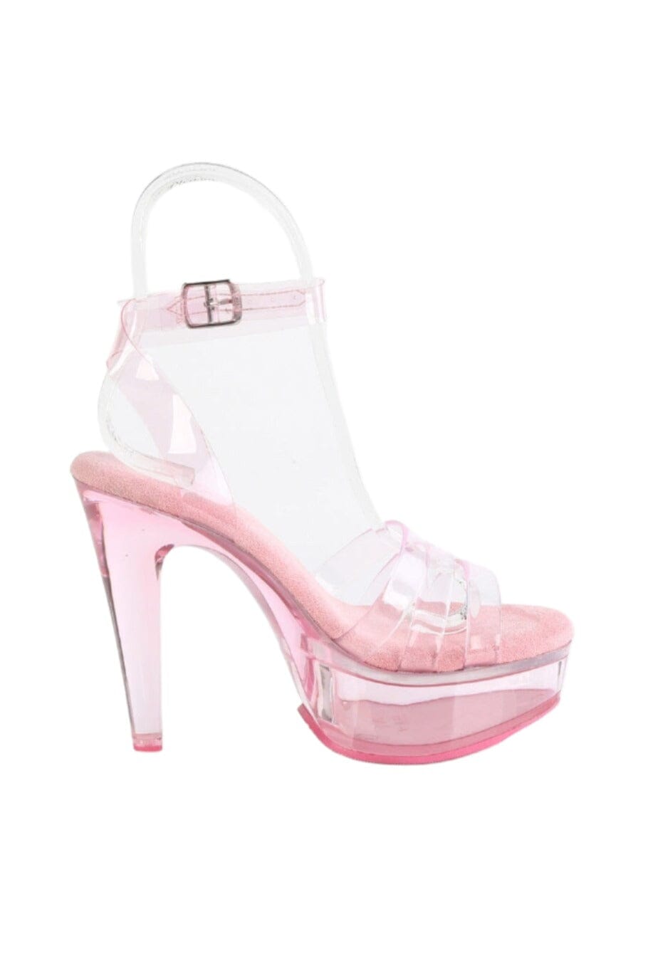 Fabulicious  MARTINI-505 Sandal in Pink Vinyl