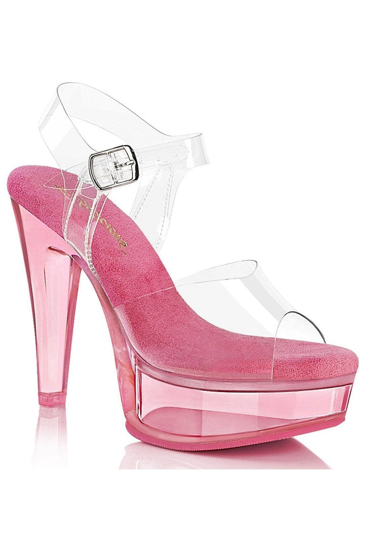 Fabulicious Clear Sandals Platform Stripper Shoes | Buy at Sexyshoes.com