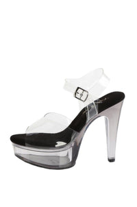 Fabulicious  MARTINI-508 Sandal in Clear Vinyl