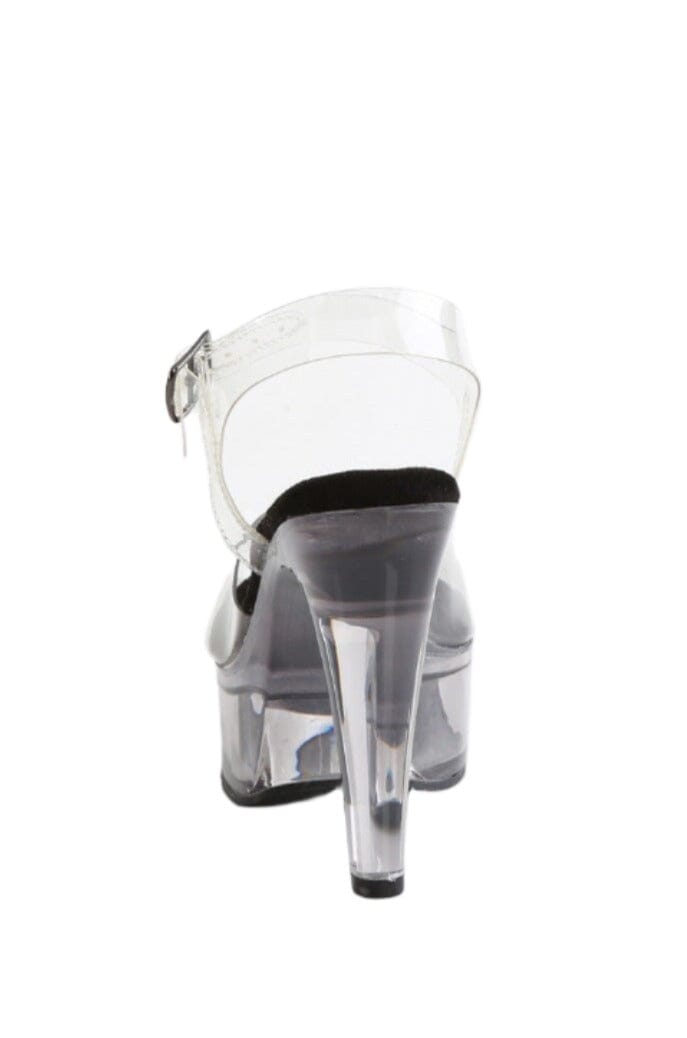 Fabulicious  MARTINI-508 Sandal in Clear Vinyl