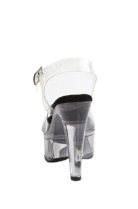 Fabulicious  MARTINI-508 Sandal in Clear Vinyl