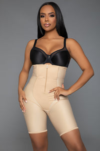 BeWicked Feeling My Curves Tummy Control Bodyshaper Shorts in Nude  from SexyShoes.com