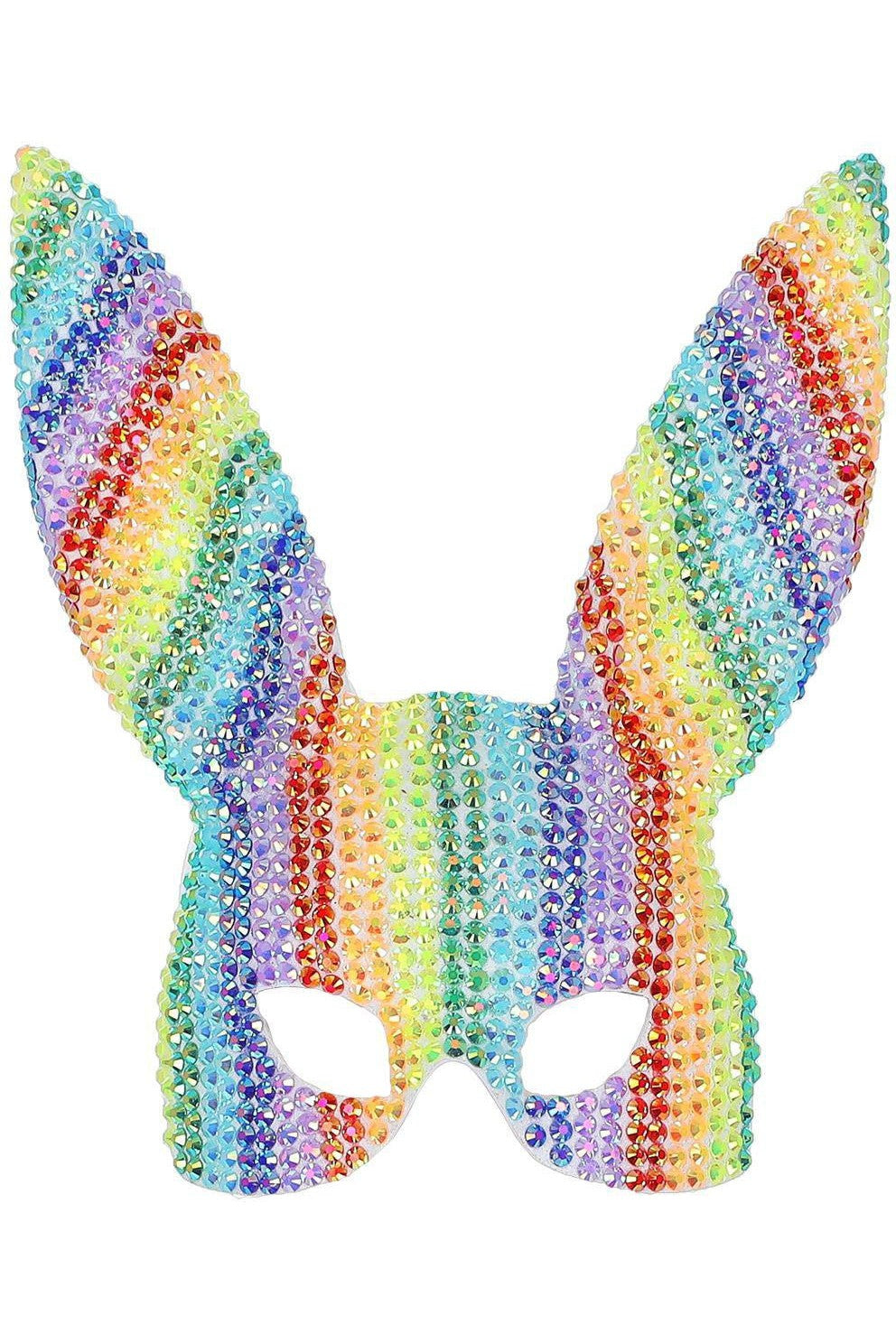 Fever Deluxe Jewel Studded Bunny Mask