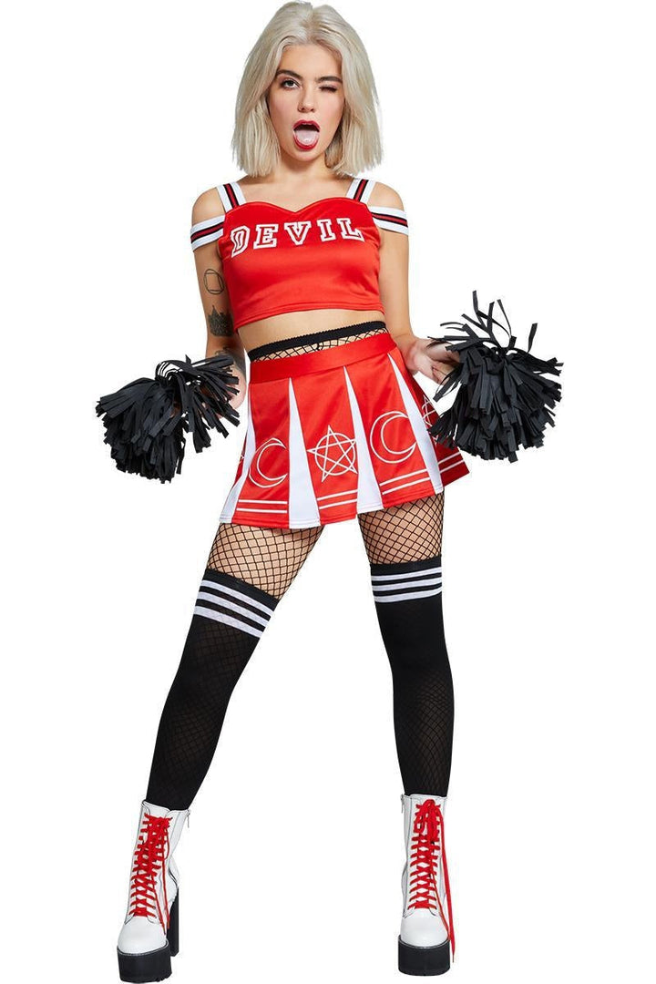 Fever Devil Cheerleader Costume