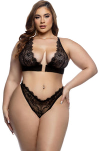 Roma Confidential Fever Dream 2pc Set in Black  from SexyShoes.com