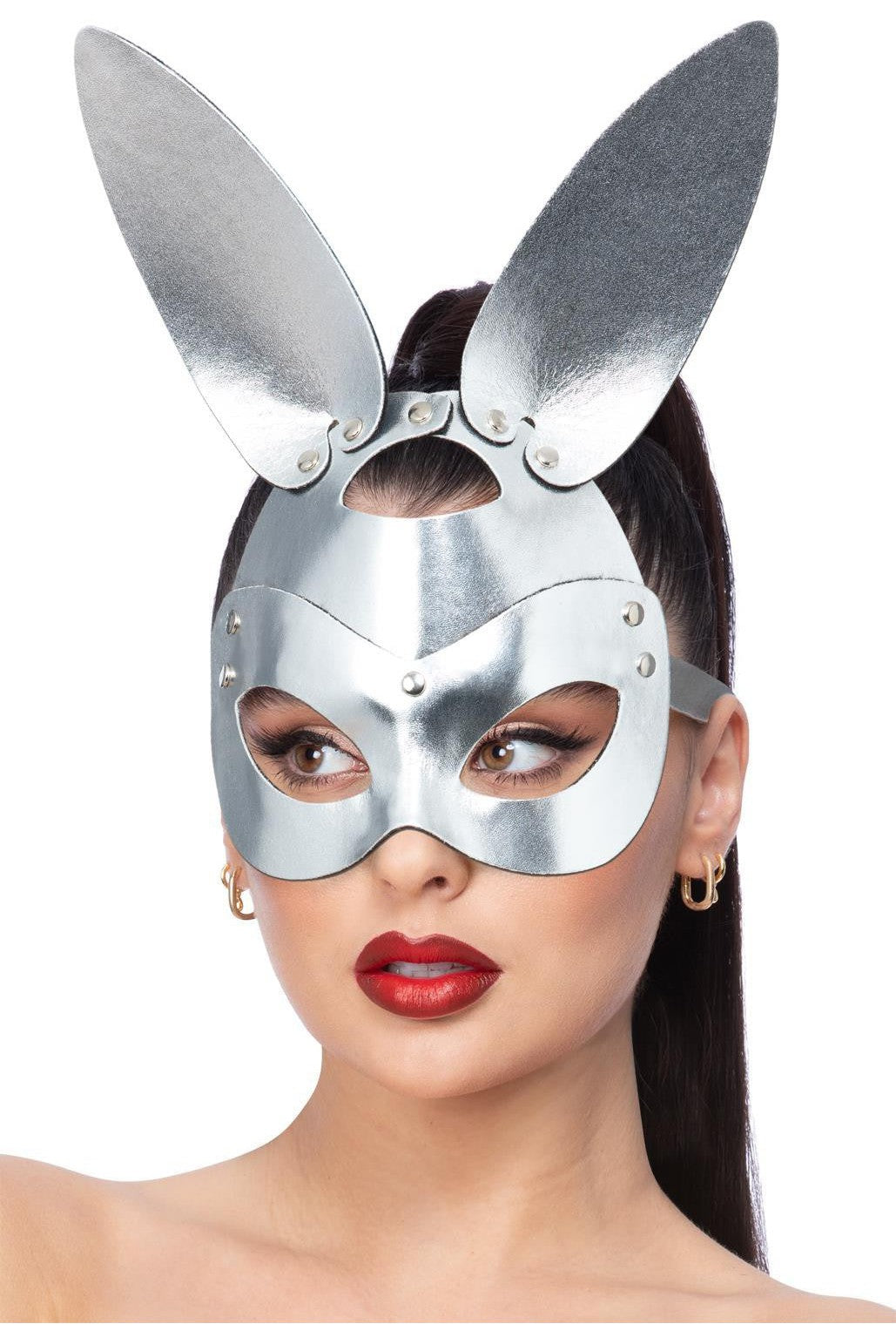 Fever Mock Leather Rabbit Mask