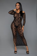 Floral Lace Dress with Crisscross Cut-out Sides