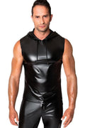 Frenzy Power Wetlook Sleveless Hoodie