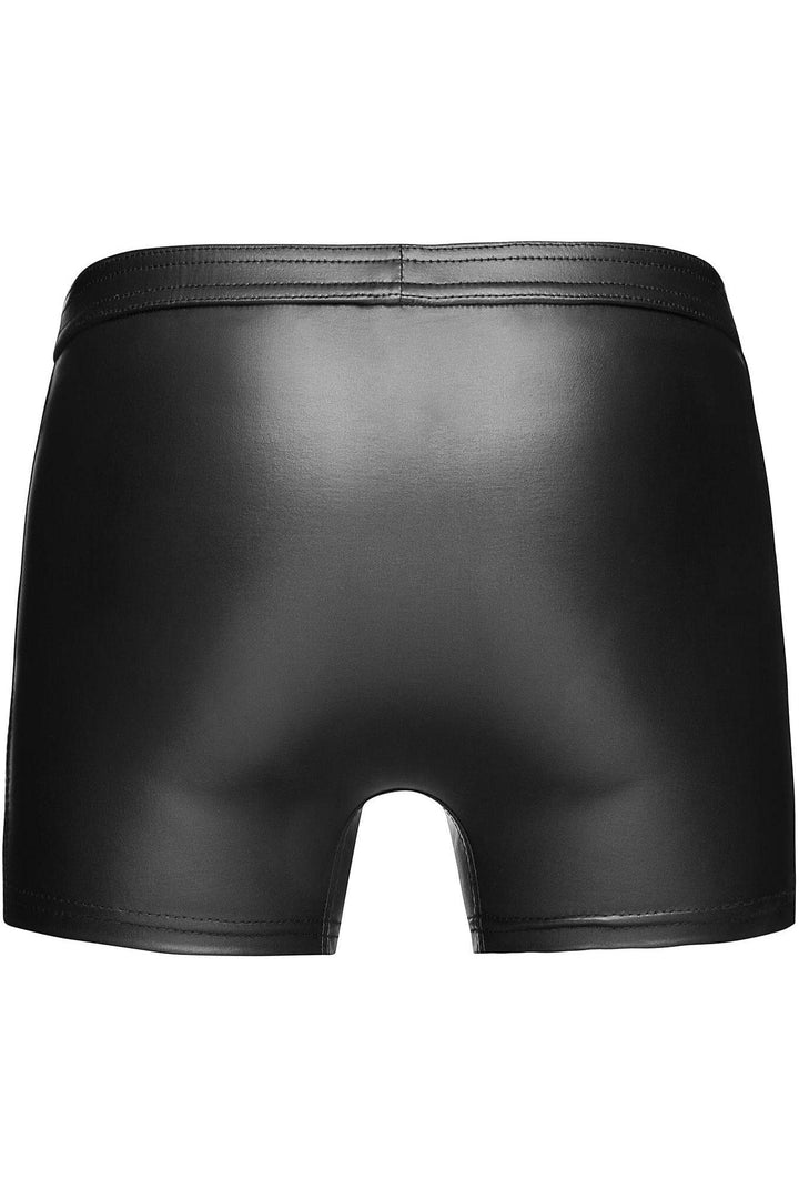 Men Shorts With PVC Detail