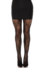 Garden Rose Lace Tights