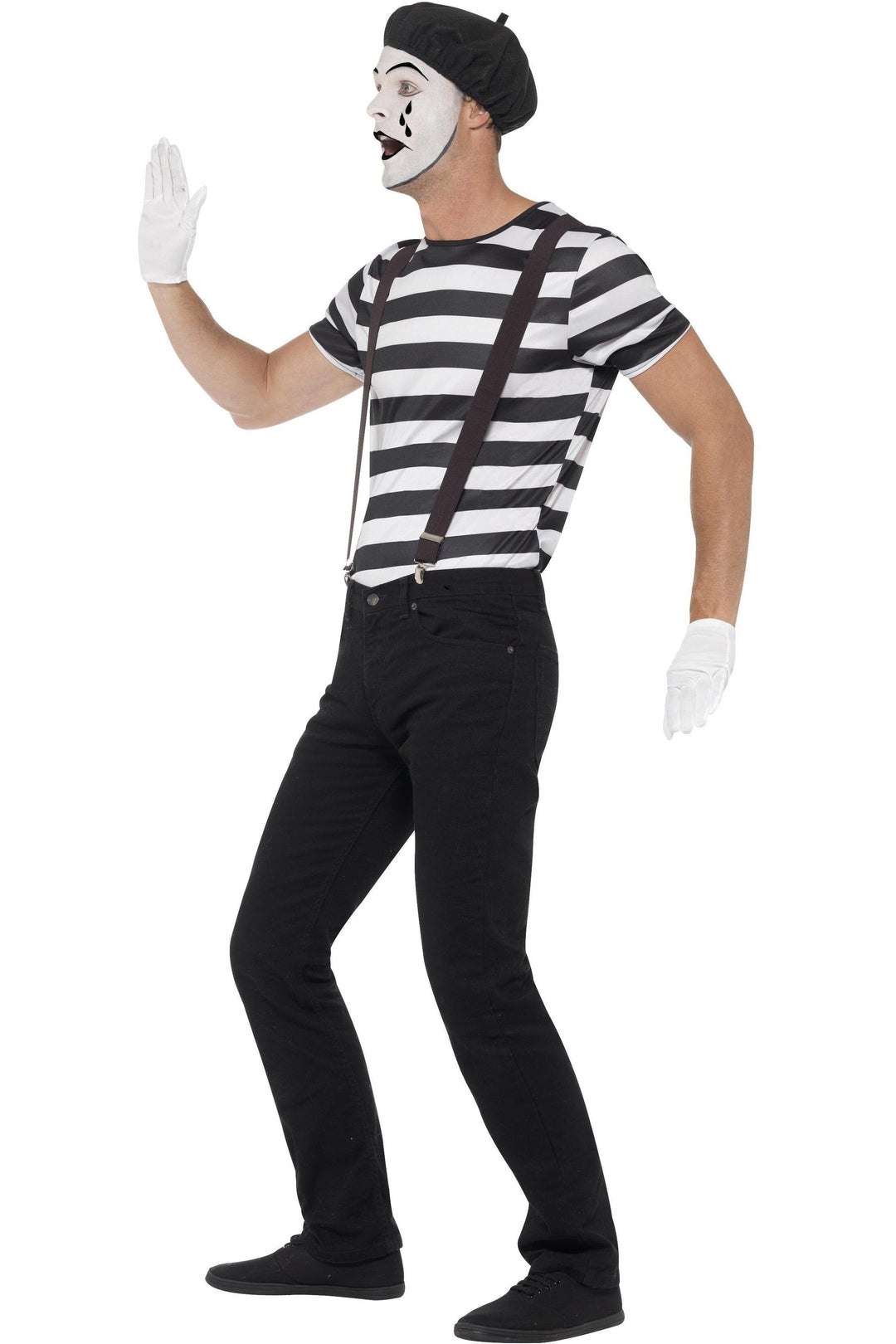 Gentleman Mime Artist Costume | Now Available at SexyShoes.com –  SEXYSHOES.COM