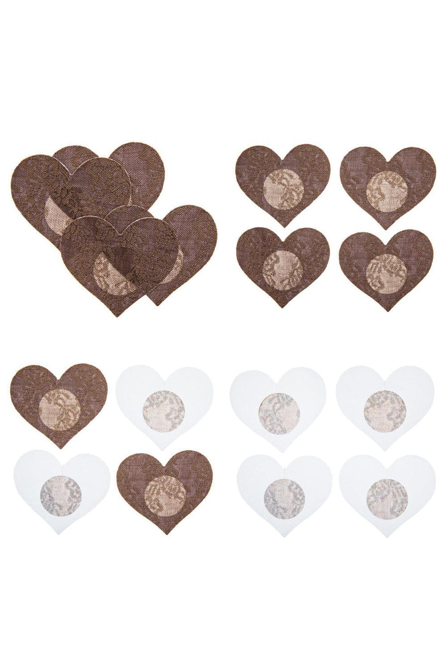Heart Nipple Pasties-Pasties-SEXYSHOES.COM