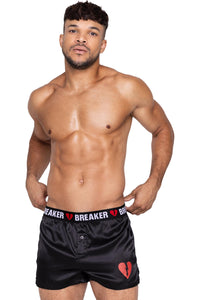 Roma Confidential Heartbreaker Boxers in Black  from SexyShoes.com