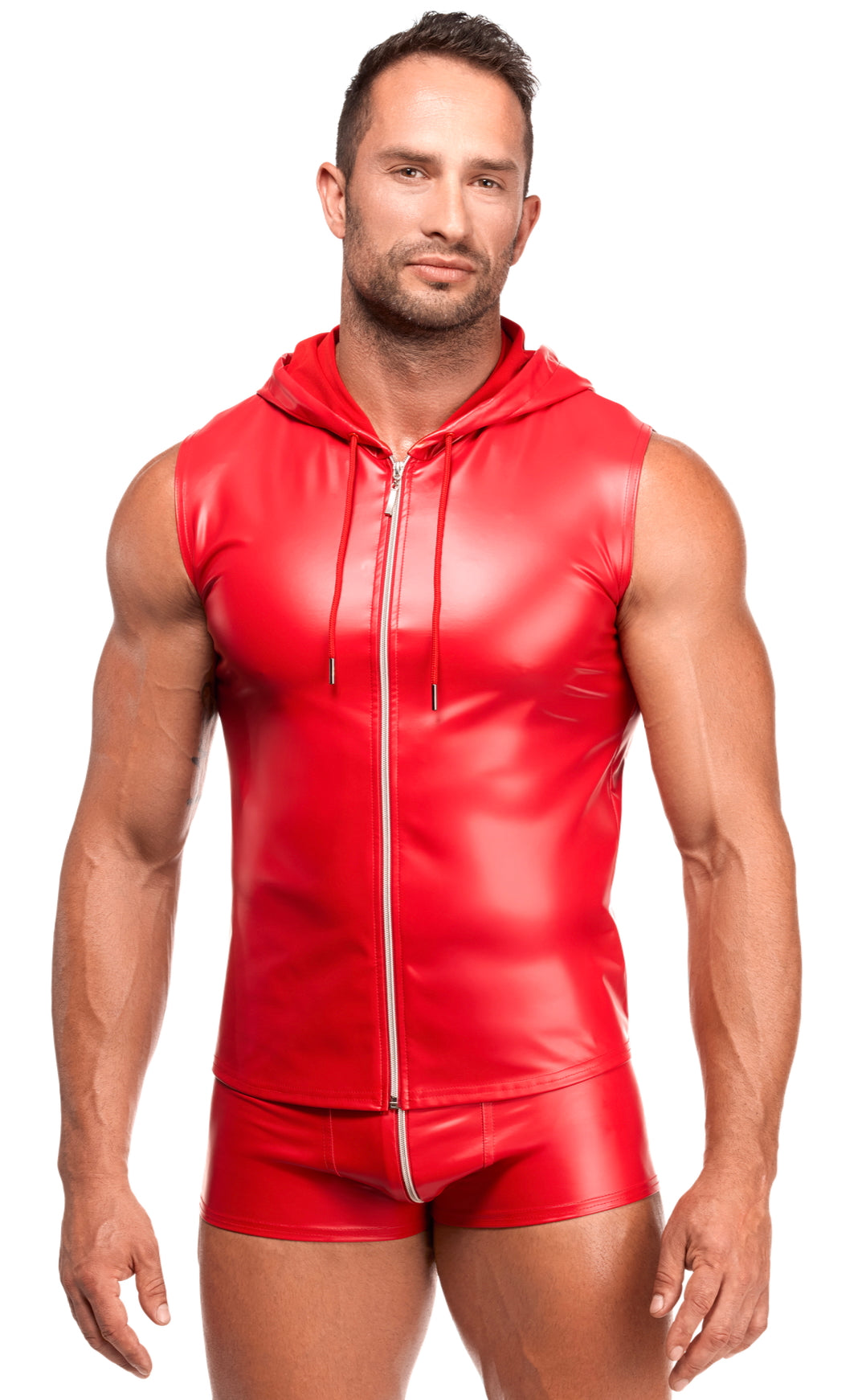 Ignite Men's Hodded Zipper Vest