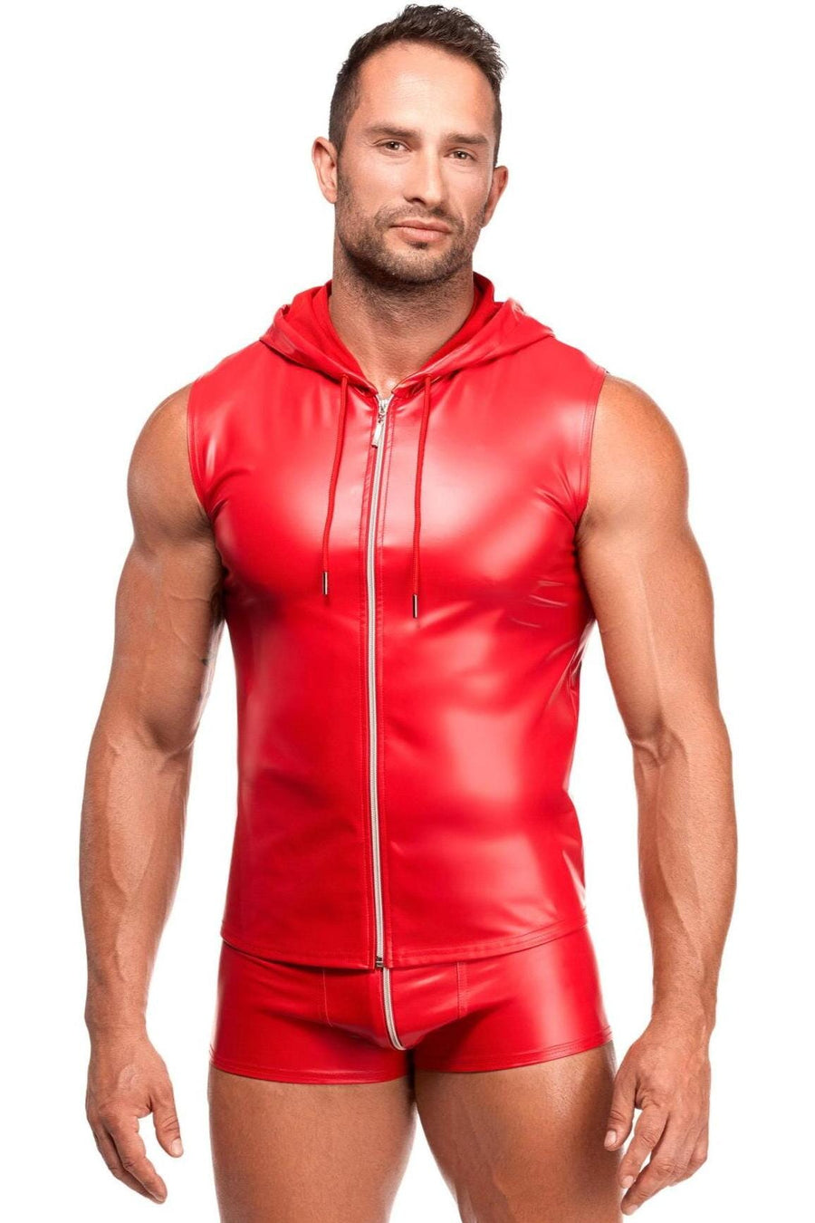 Ignite Men's Hodded Zipper Vest