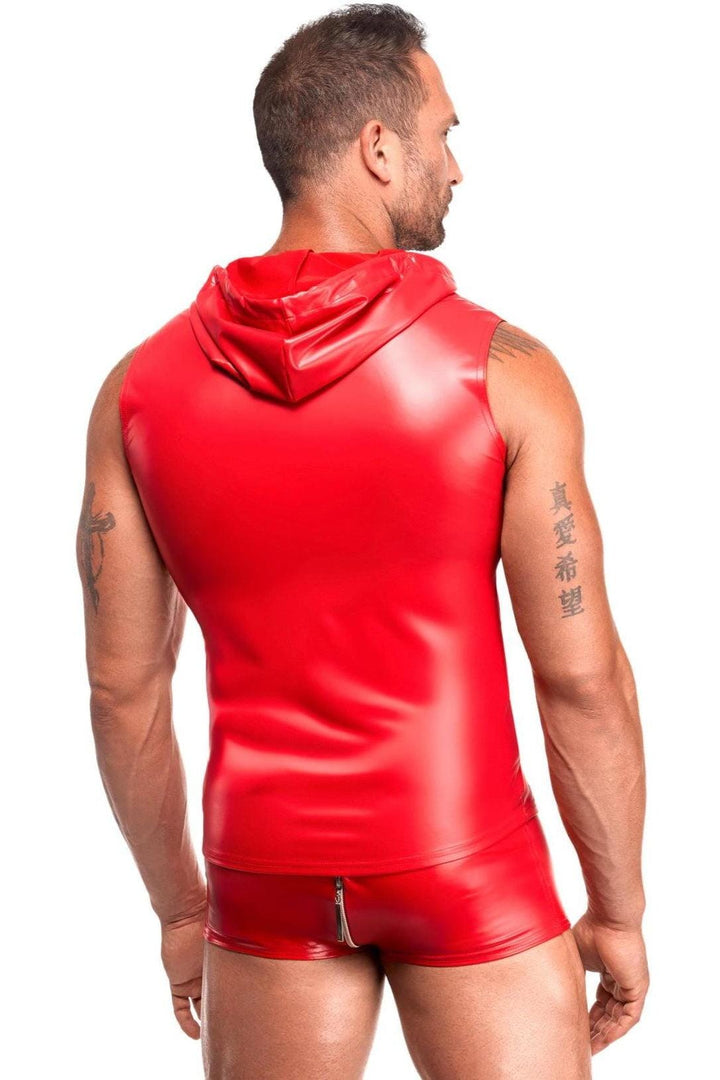 Ignite Men's Hodded Zipper Vest