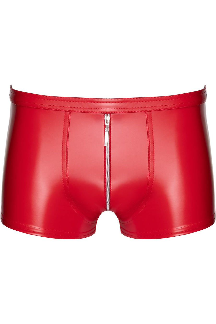Ignite Mens Red Zipper Shorts
