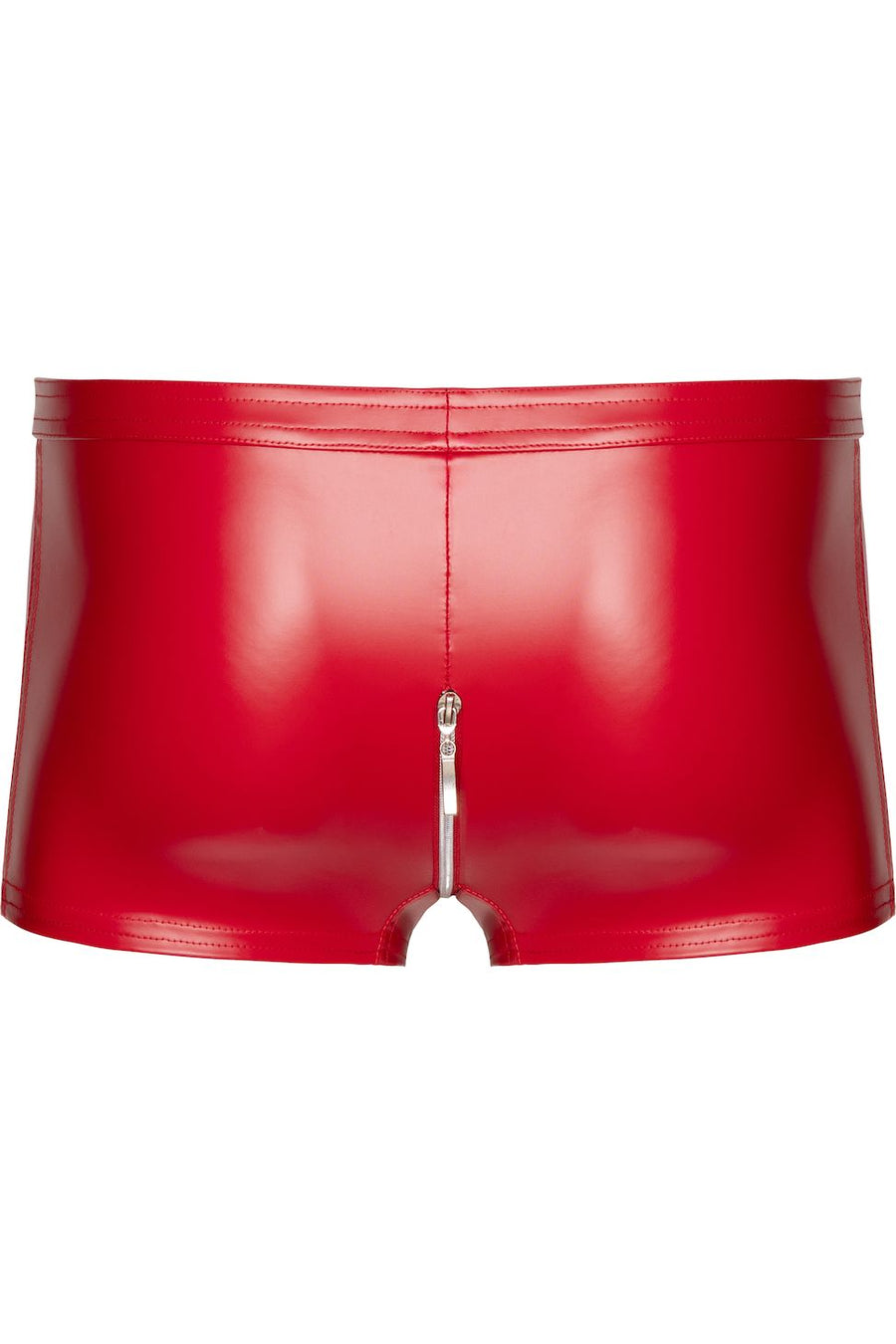 Ignite Mens Red Zipper Shorts