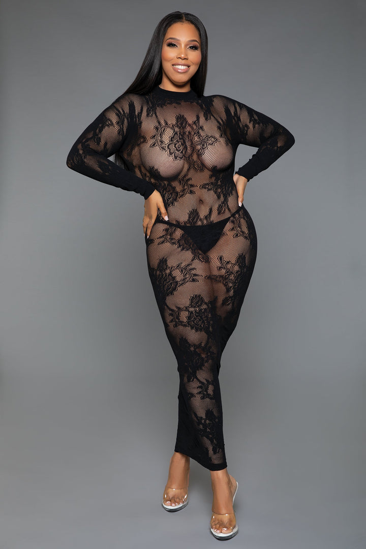 Innocent Touch Lace Bodystocking Dress