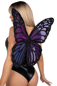 Iridescent Butterfly Wings-Wings + Harness-SEXYSHOES.COM