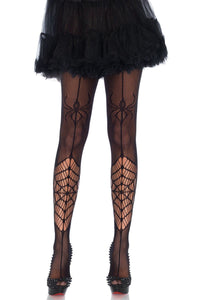 Leg Avenue Itsy Bitsy Spider Net Pantyhose in Black  from SexyShoes.com