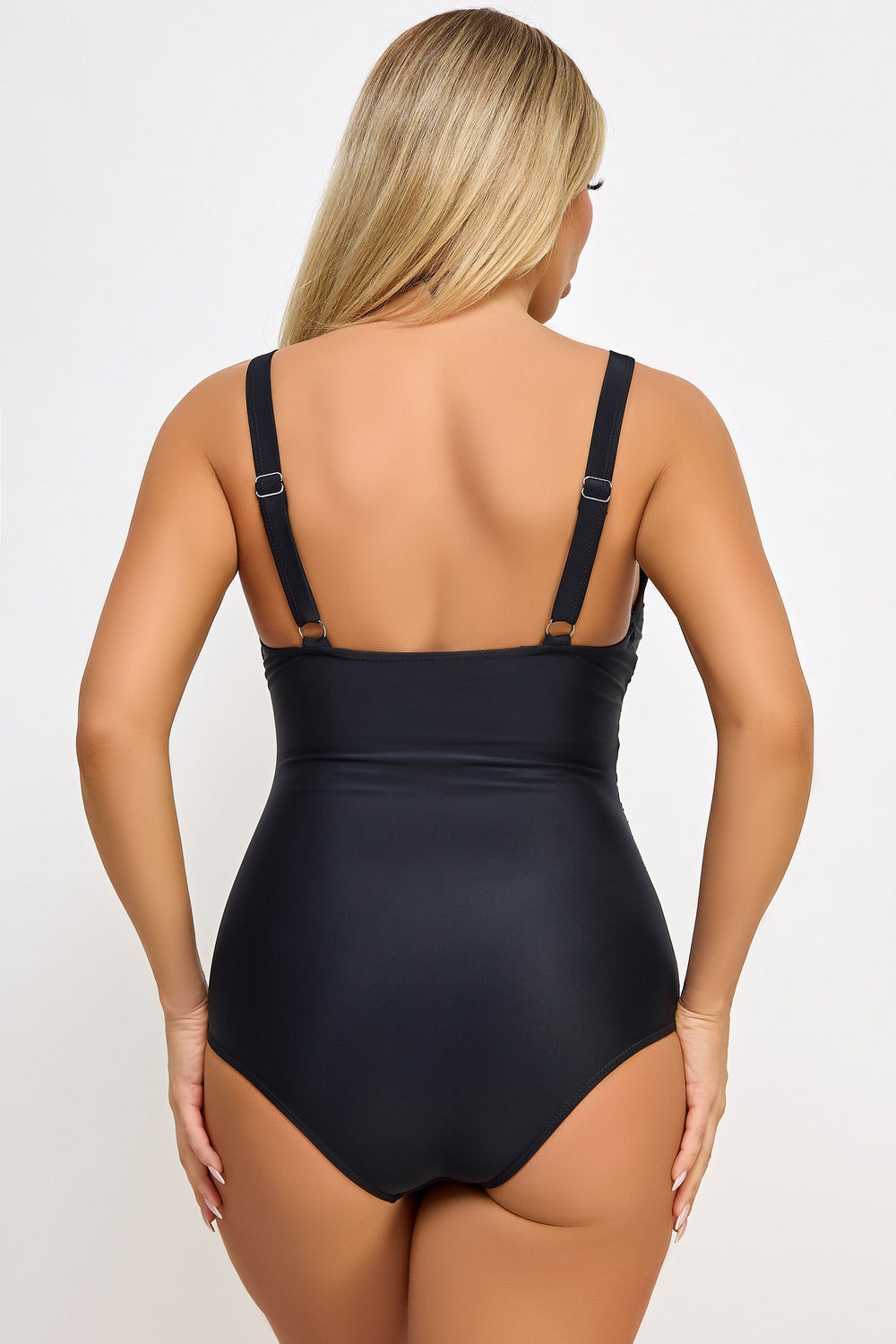 BeWicked Jacky One Piece Tummy Control Swimsuit in black 
