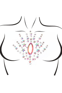 Leg Avenue Juniper Adhesive Body Jewels Sticker in Multi  from SexyShoes.com