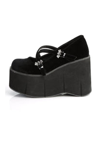 KERA-10 Black Velvet Mary Jane-Mary Janes-SEXYSHOES.COM