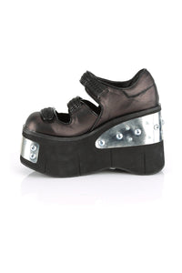 KERA-13 Black Vegan Leather Mary Jane-Mary Janes-SEXYSHOES.COM