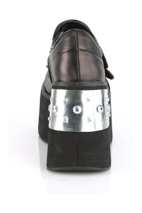 KERA-13 Black Vegan Leather Mary Jane-Mary Janes-SEXYSHOES.COM
