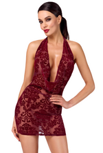 Kink Royal cascade mini dress