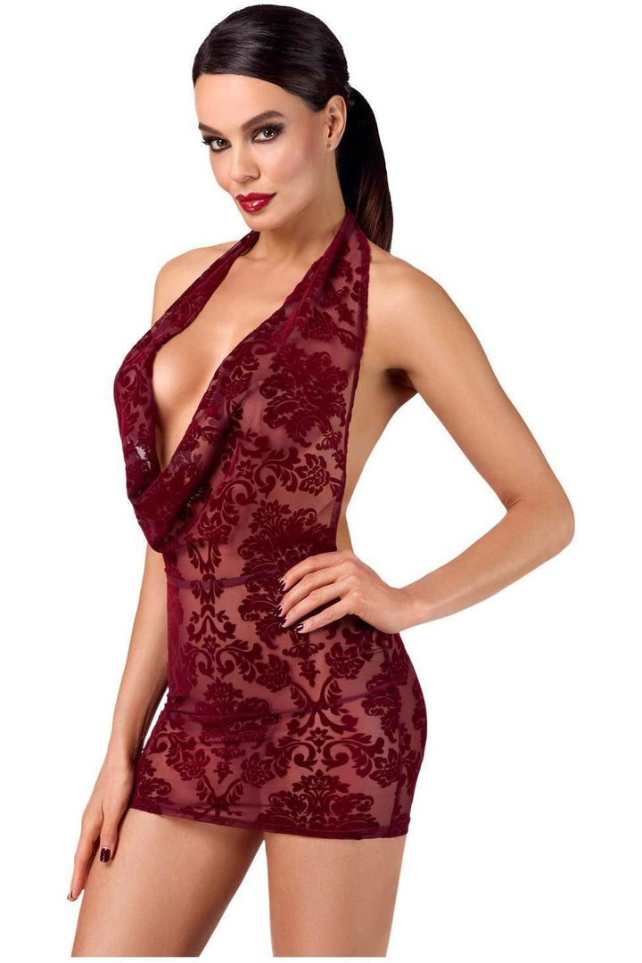 Kink Royal cascade mini dress