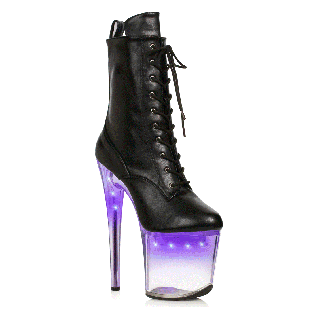 Ellie Shoes Black Ankle Boots Platform Stripper Shoes | Buy at Sexyshoes.com