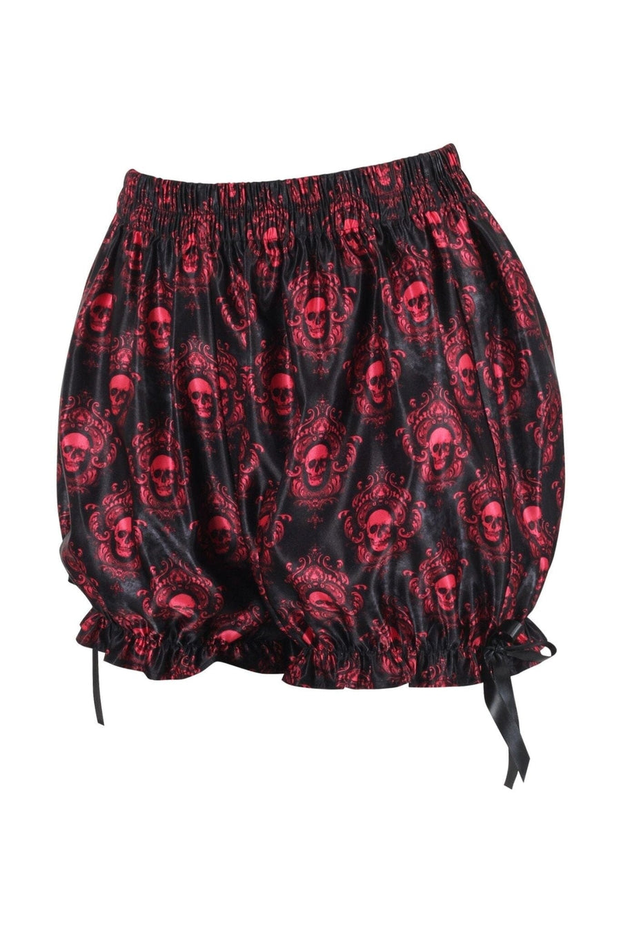 LIMITED EDITION Black & Red Gothic Skull Print Bloomers