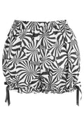 LIMITED EDITION Black & White Crepe Swirl Print Bloomers