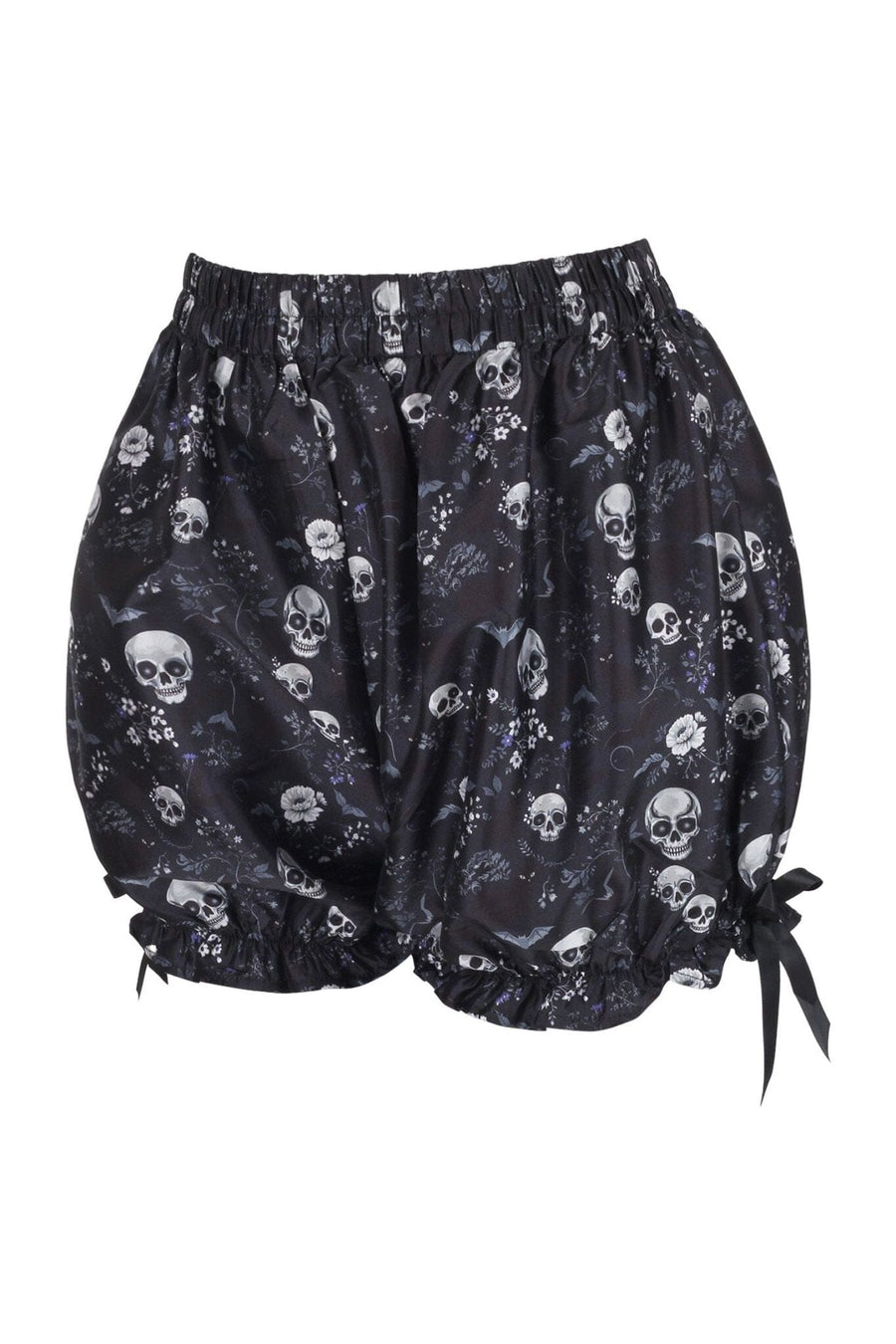 LIMITED EDITION Black & White Gothic Skull Print Bloomers