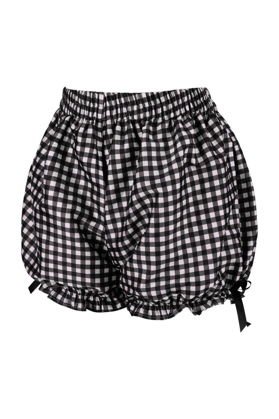 LIMITED EDITION Black/White Gingham Crepe Bloomer
