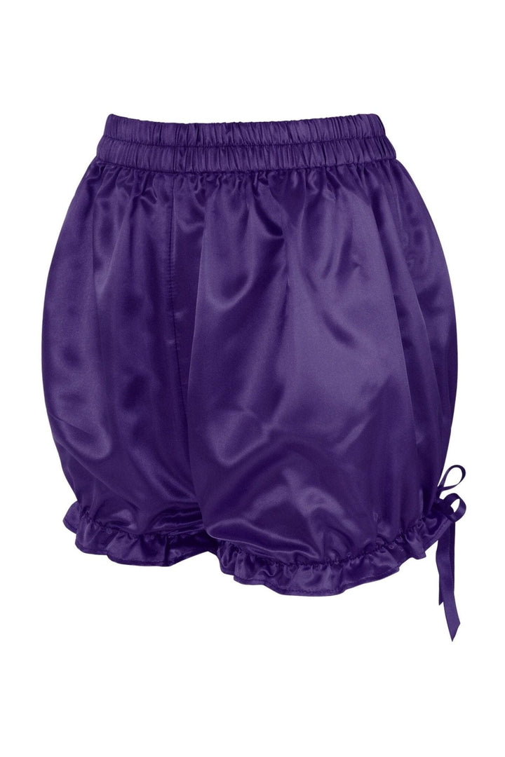 LIMITED EDITION Dark Purple Satin Bloomers