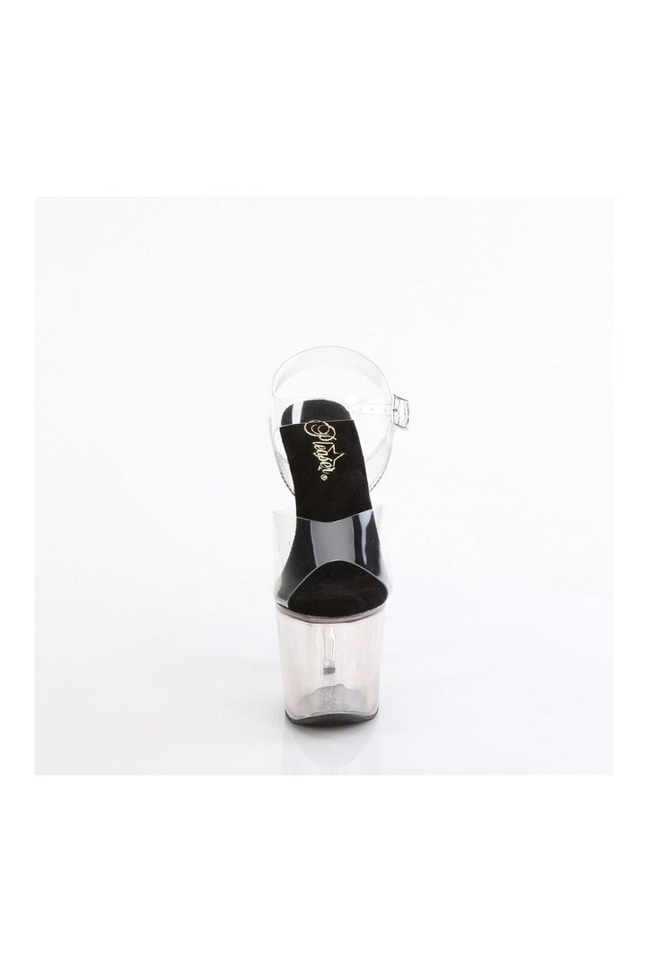 LOVESICK-708T Clear Vinyl Sandal