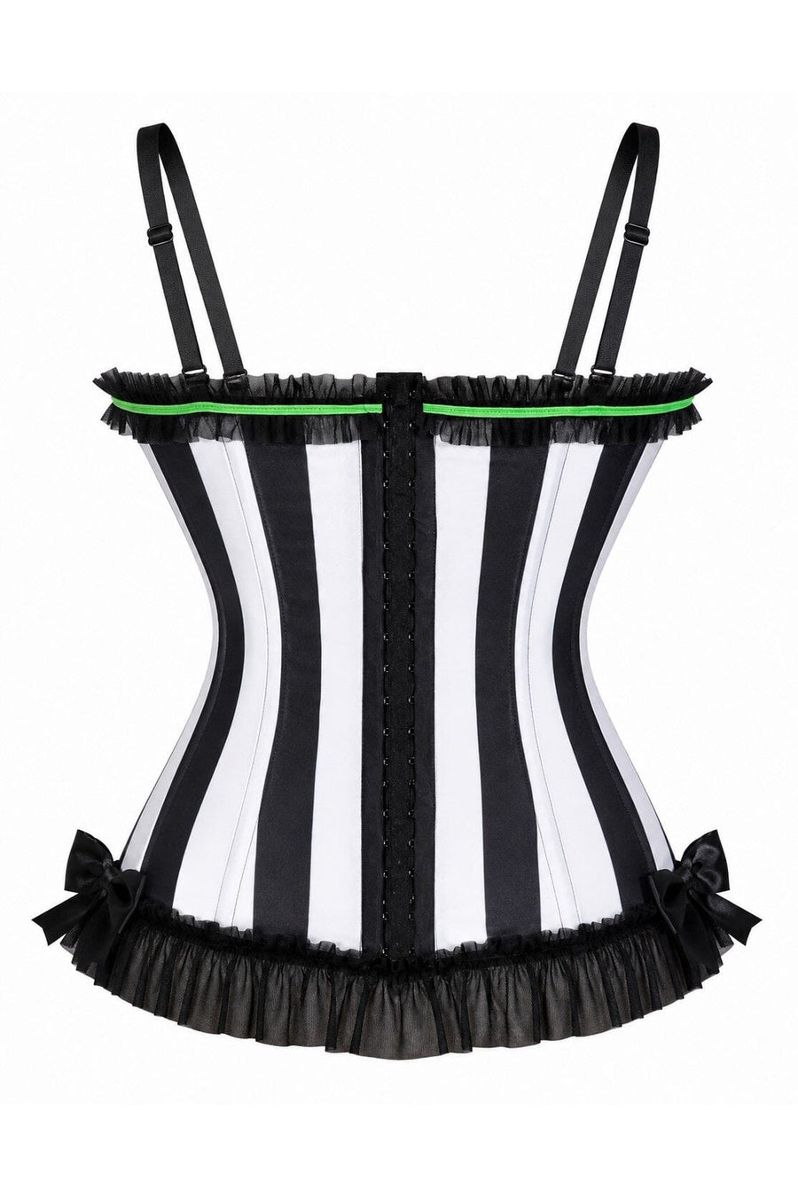 Lavish Afterlife Showgirl Corset Bustier with Underwire Cups